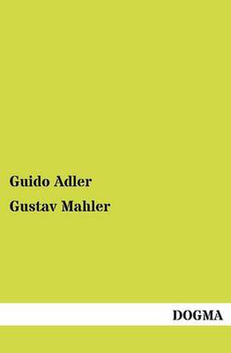 Cover image for Gustav Mahler