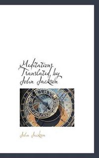 Cover image for Meditations Translated by John Jackson