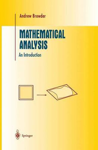 Cover image for Mathematical Analysis: An Introduction