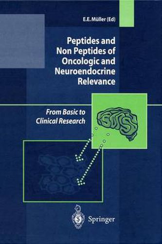 Cover image for Peptides and Non Peptides of Oncologic and Neuroendocrine Relevance: From Basic to Clinical Research