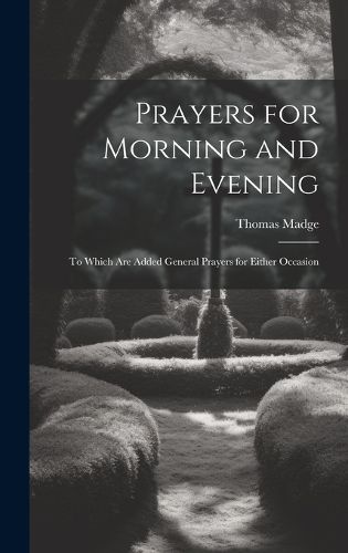Cover image for Prayers for Morning and Evening