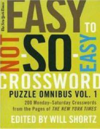 Cover image for Easy to Not So Easy Crosswords