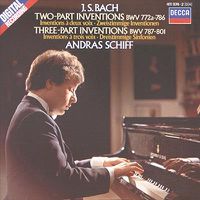 Cover image for Bach Two Part Inventions Three Part Inventions