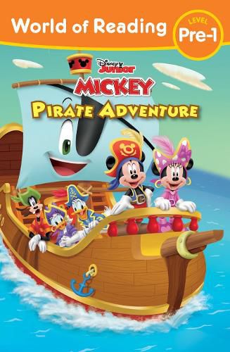 Cover image for Mickey Mouse Funhouse: World of Reading: Pirate Adventure