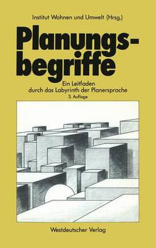 Cover image for Planungsbegriffe