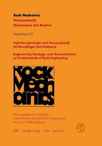 Cover image for Engineering Geology and Geomechanics as Fundamentals of Rock Engineering