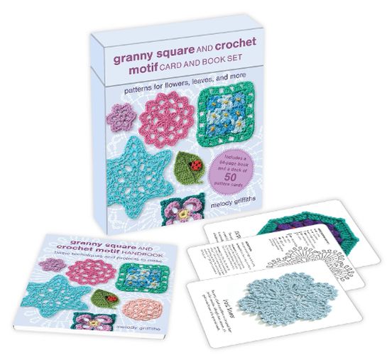 Cover image for Granny Square and Crochet Motif Card and Book Set: 50 cards and a 64-page book