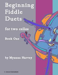 Cover image for Beginning Fiddle Duets for Two Cellos, Book One