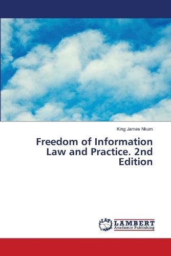 Cover image for Freedom of Information Law and Practice. 2nd Edition