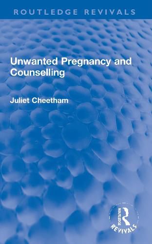 Cover image for Unwanted Pregnancy and Counselling