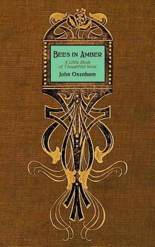 Cover image for Bees in Amber: A Little Book of Thoughtful Verse