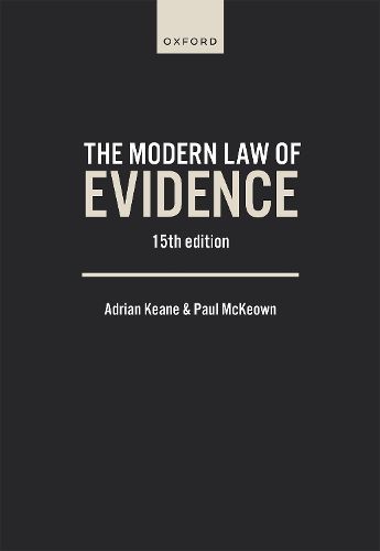 The Modern Law of Evidence