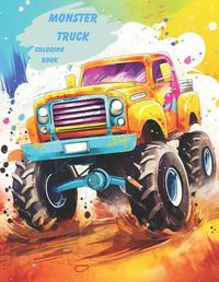 Cover image for Monster Truck Coloring Book