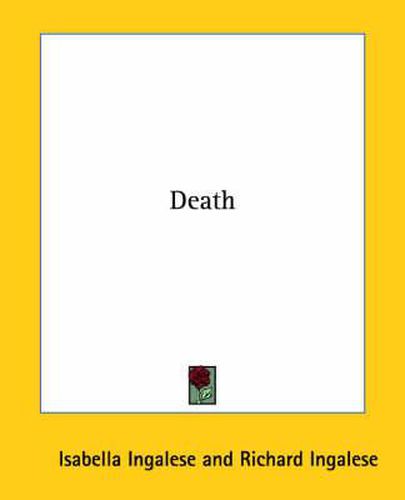 Cover image for Death