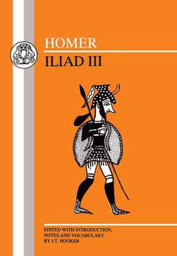 Cover image for Homer: Iliad III