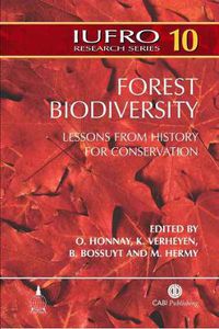 Cover image for Forest Biodiversity: Lessons from History for Conservation