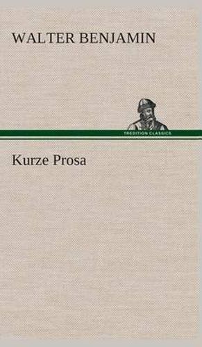Cover image for Kurze Prosa