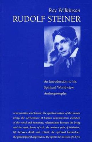 Cover image for Rudolf Steiner: An Introduction to His Spiritual World-View, Anthroposophy