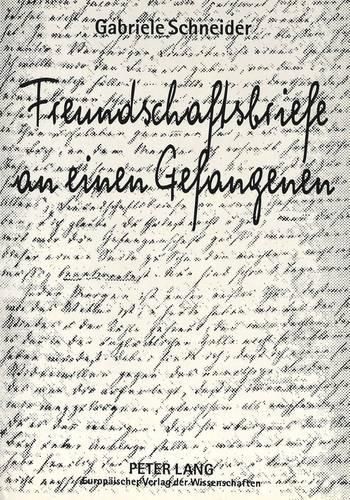 Freundschaftsbriefe an Einen Gefangenen: Unbekannte Briefe Der Schriftstellerin Fanny Lewald an Den Liberalen Juedischen Politiker Johann Jacoby Aus Den Jahren 1865 Und 1866