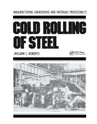 Cover image for Cold Rolling of Steel