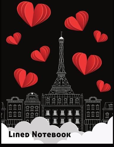 Cover image for Chic, Elegant, and Fun Lined Personal Journal, Diary, & Notebook: Perfect for Lovers of France, the French, Travel, Love, Eiffel Tower, Urban City, Cities