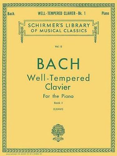 Well Tempered Clavier - Book 1