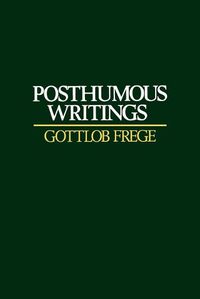 Cover image for Posthumous Writings