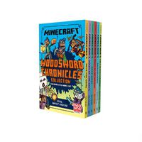 Cover image for Minecraft Woodsword Chronicles 6 Book Slipcase