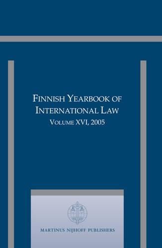 Cover image for Finnish Yearbook of International Law, Volume 16 (2005)