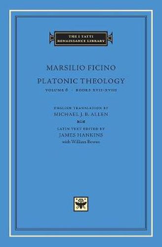 Cover image for Platonic Theology