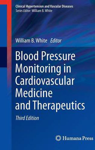 Cover image for Blood Pressure Monitoring in Cardiovascular Medicine and Therapeutics