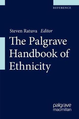 Cover image for The Palgrave Handbook of Ethnicity