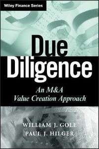 Cover image for Due Diligence: An M&A Value Creation Approach