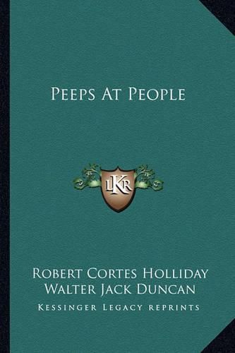 Cover image for Peeps at People