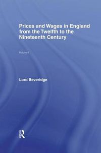 Cover image for Prices and Wages in England