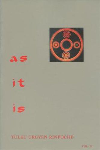 Cover image for As it is