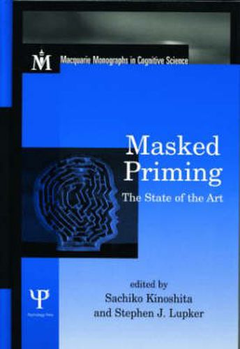 Cover image for Masked Priming: The State of the Art