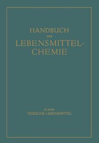 Cover image for Tierische Lebensmittel