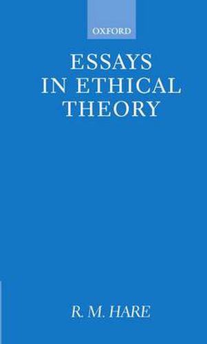 Cover image for Essays in Ethical Theory