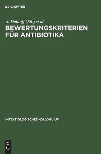 Cover image for Bewertungskriterien fur Antibiotika