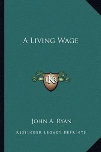 Cover image for A Living Wage