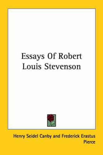 Cover image for Essays of Robert Louis Stevenson