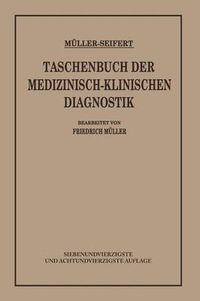 Cover image for Taschenbuch Der Medizinisch Klinischen Diagnostik