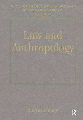 Cover image for Law and Anthropology