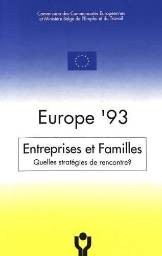 Cover image for Enterprises Et Familles