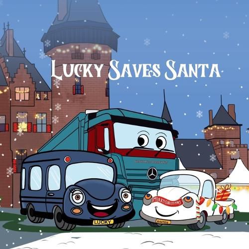 Cover image for Lucky Saves Santa