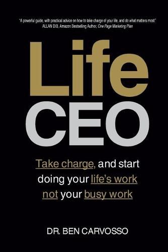 Cover image for Life CEO: Take Charge and Start Doing You Life's Work, Not Your Busy Work