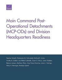 Cover image for Main Command Post-Operational Detachments (MCP-ODs) and Division Headquarters Readiness