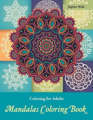 Cover image for Coloring Books For Adults: Mandalas Coloring Book