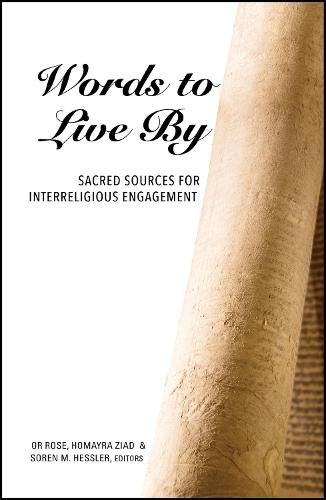 Cover image for Words to Live By: Sacred Sources for Interreligious Engagement